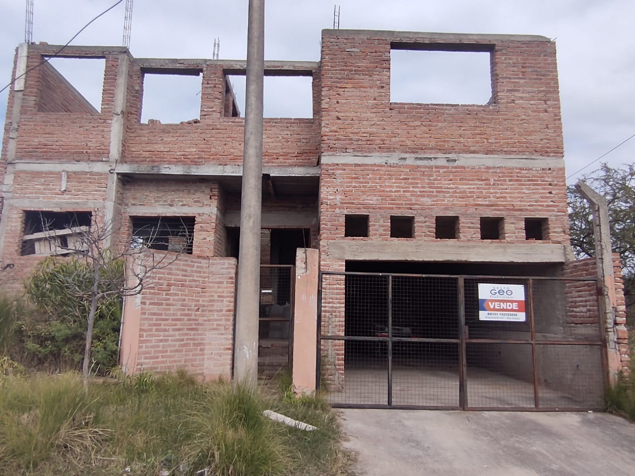 GRUPO GEO VENDE CASA EN CONSTRUCCION + DPTO TERMINADO CON PILETA EN Bo LINIERS ALTA GRACIA