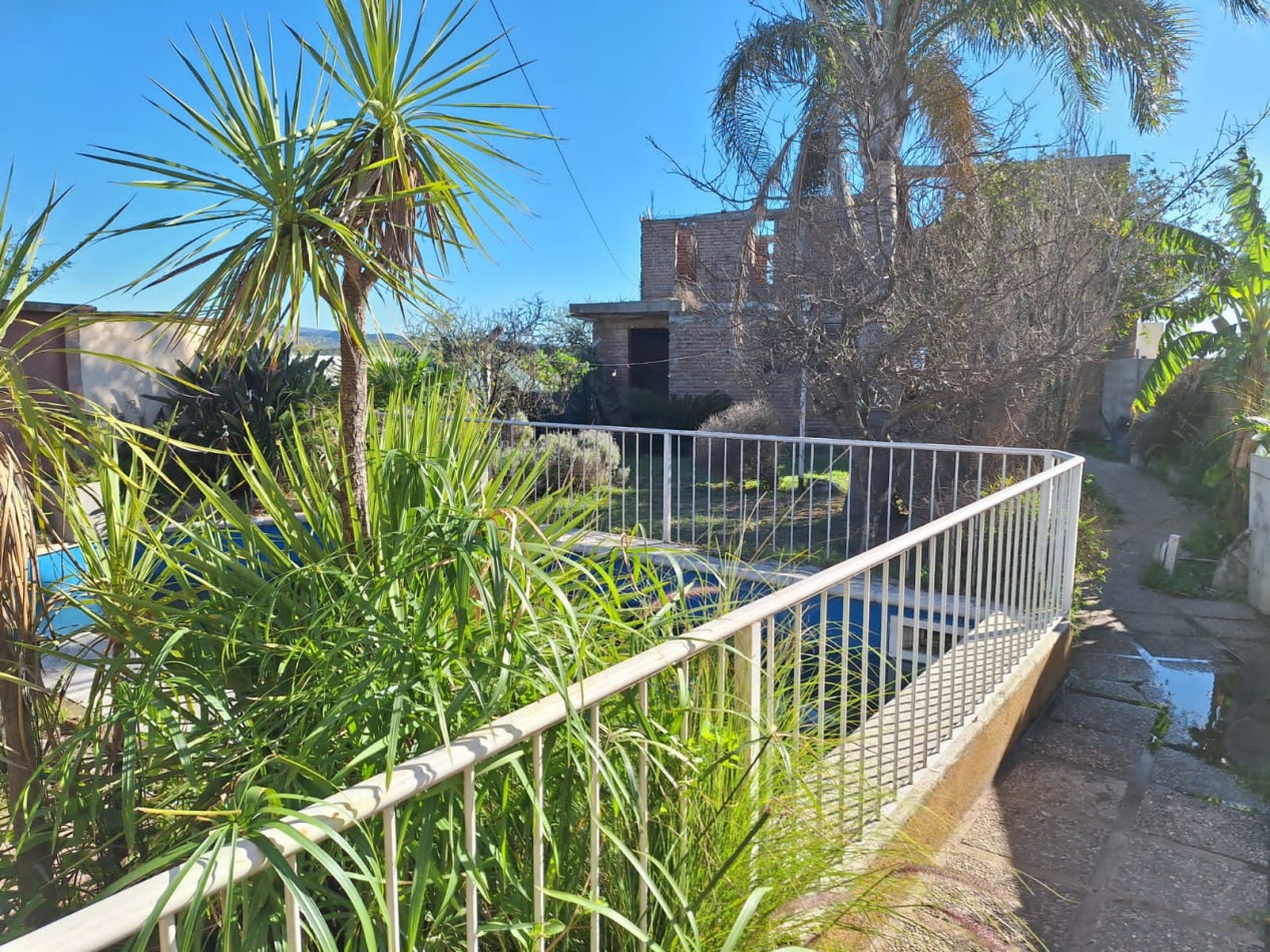 GRUPO GEO VENDE CASA EN CONSTRUCCION + DPTO TERMINADO CON PILETA EN Bo LINIERS ALTA GRACIA